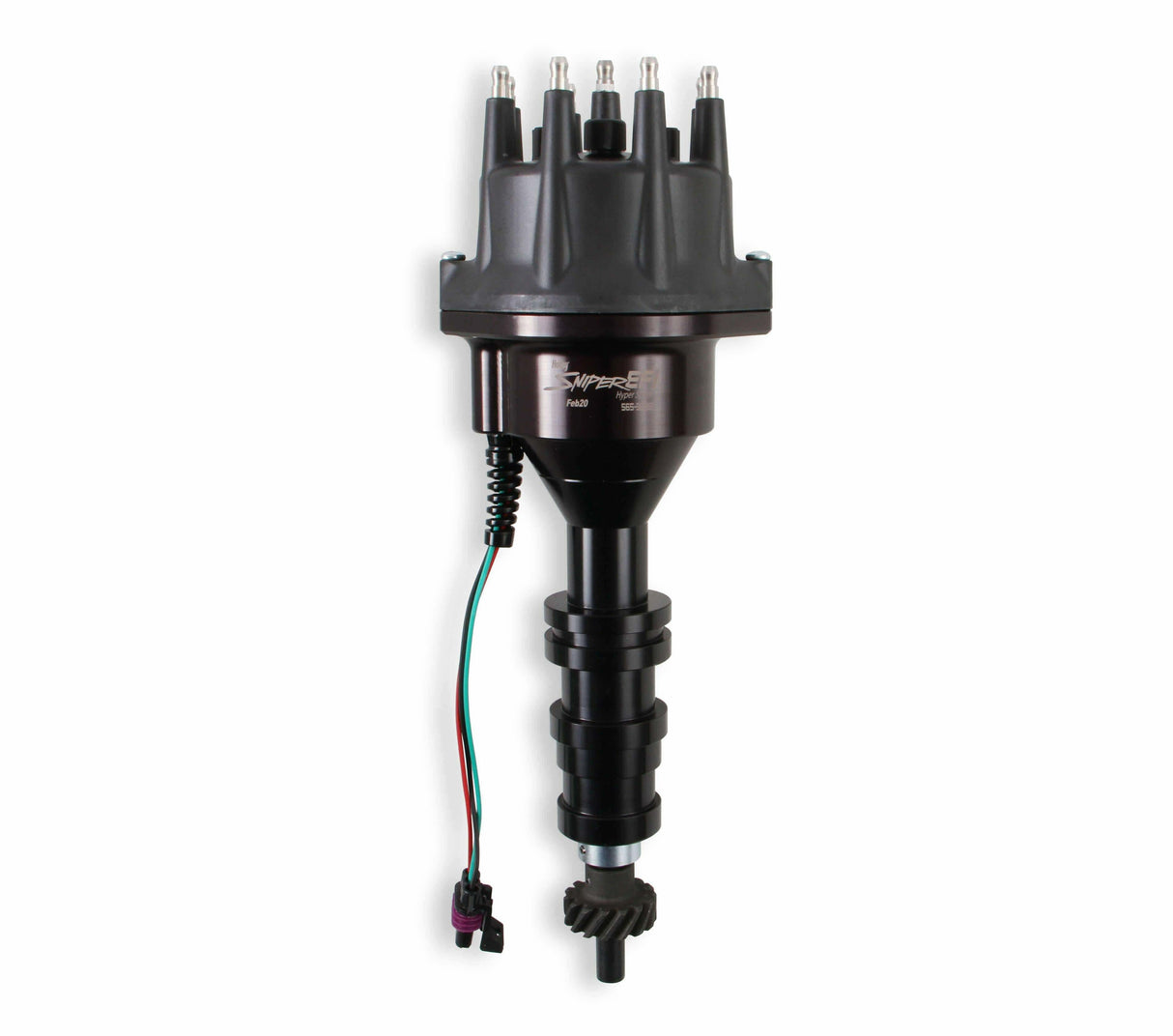 t Sniper EFI HyperSpark Distributor - Ford FE - Black - 565-323BK Holley Sniper EFI