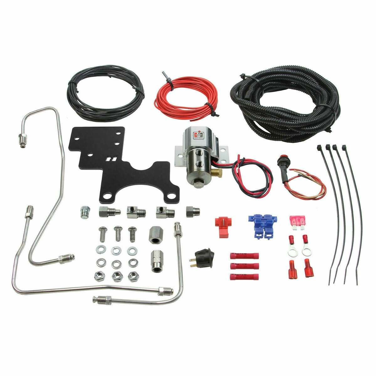 Hurst Roll Control line lock kit aluminum stainless steel fits-87-93-ford-mustang-w-o-abs-roll-control-late-ford-fox-body-mustang-5671522