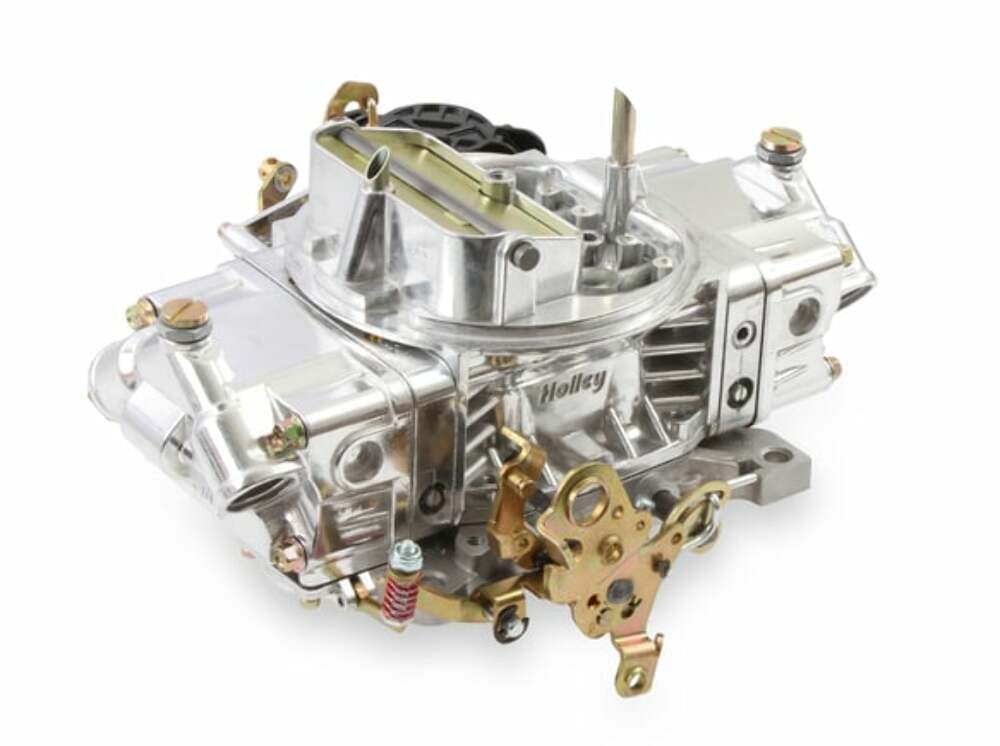 Holley 570 CFM Street Avenger Carburetor - 0-81570 for Ford 570 CFM polished aluminum