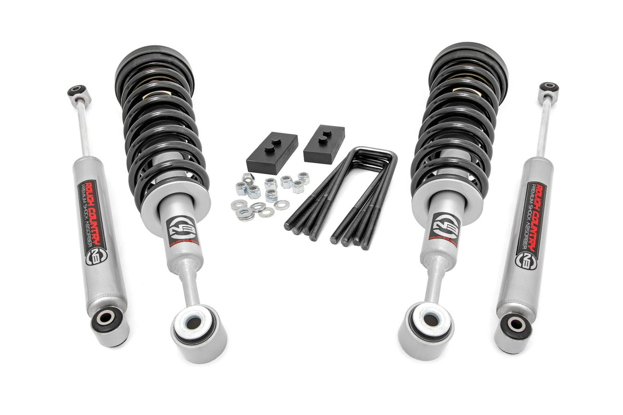 Fits Ford F-150 2WD (2004-2008) 2.5 Inch Lift Kit; N3 Struts/N3; 57032