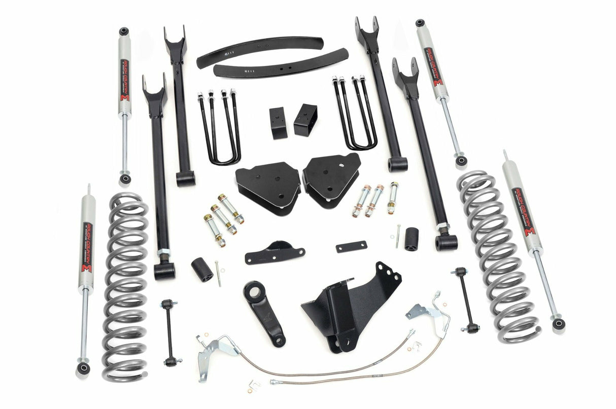 Fits Ford F-250/F-350 SD (08-10) 6" Lift Kit; Diesel; 4 Link; M1; 58440