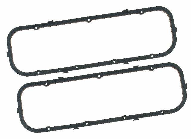 Mr. Gasket ultra seal valve cover gaskets . inch thick 5863 BBC Chevy black rubber 312