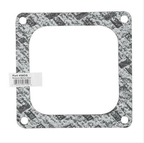 Mr. Gasket performance carburetor base gasket open center bulk w/ UPC 58CG 2493
