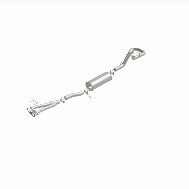 Fits 1996-1999 Chevy C1500 Suburban Direct-Fit Replacement Exhaust 106-0473 steel