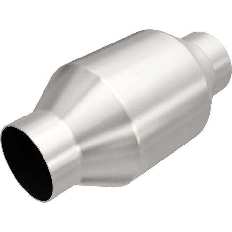 MagnaFlow universal catalytic converter 2 inch inlet/outlet stainless steel CARB compliant OBDII 59954