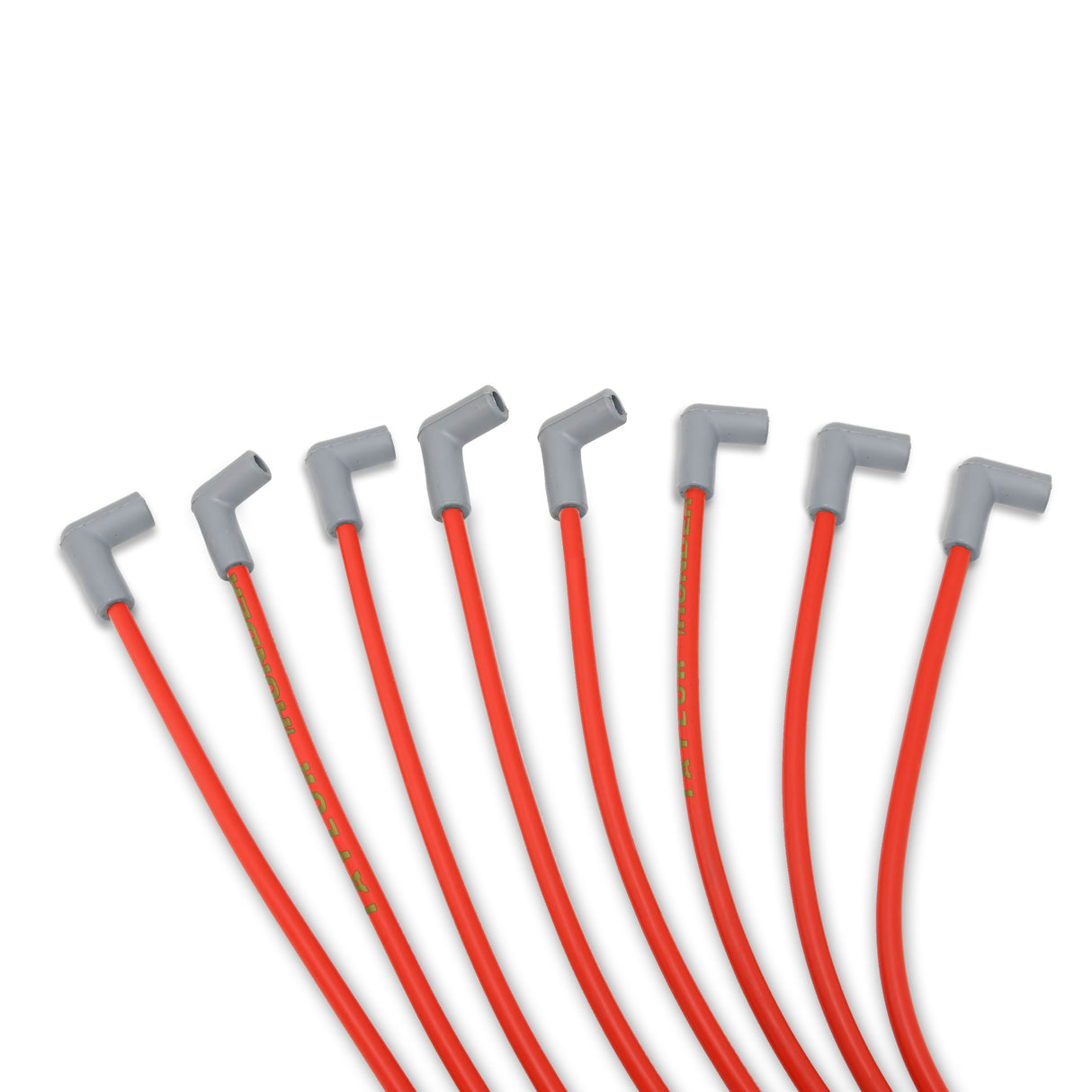Spark Plug Wire Set Universal 8.2mm Silicone Thundervolt 40 ohm/ft Red 87230