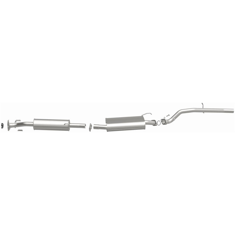 Fits 2003-2011 Honda Element 2.4L Direct-Fit Replacement Exhaust System 106-0080 aluminized steel