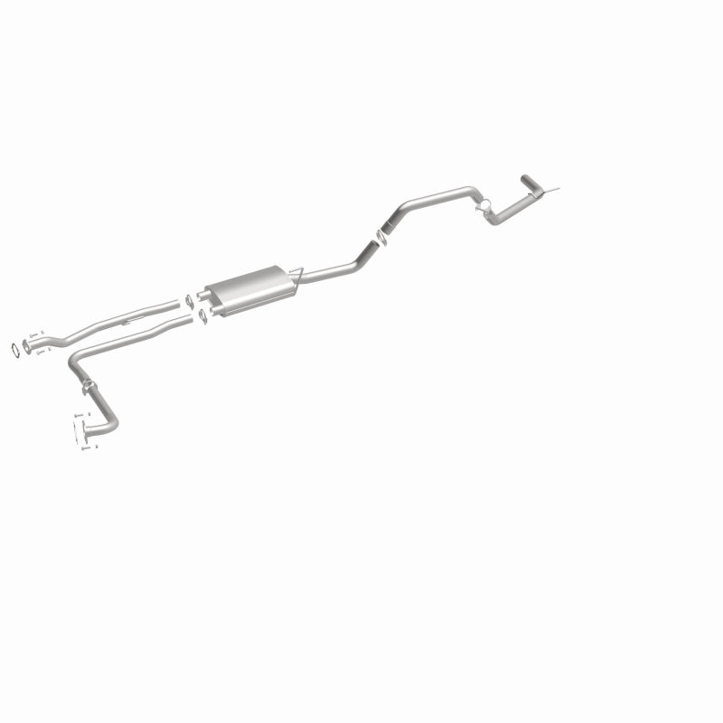 2012-2017 Nissan Direct-Fit Replacement Exhaust System 4.0L V6 106-0296 aluminized steel