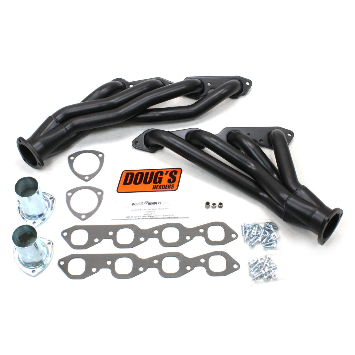Mid-Length Headers for 64-77 GM F G/A Body 396-502 BBC 1-3/4in Primary D306-B