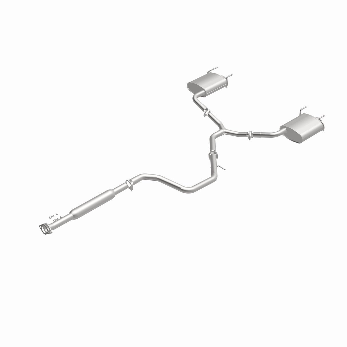 Fits 2010-2011 Buick LaCrosse Direct-Fit Replacement Exhaust System aluminized steel