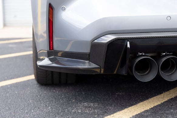 Rear Side Splitters for 2021-2025 BMW M3 D980-0048 BMW performance