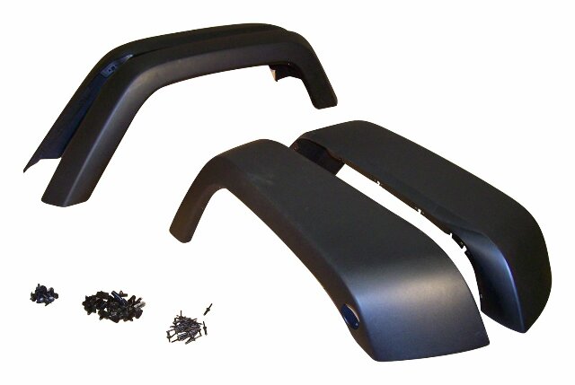 Jeep Plastic Black Fender Flare Kit - 5KFK