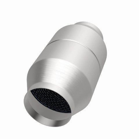 MagnaFlow universal catalytic converter 4 inch inlet/outlet stainless steel CARB compliant OBDII 60111