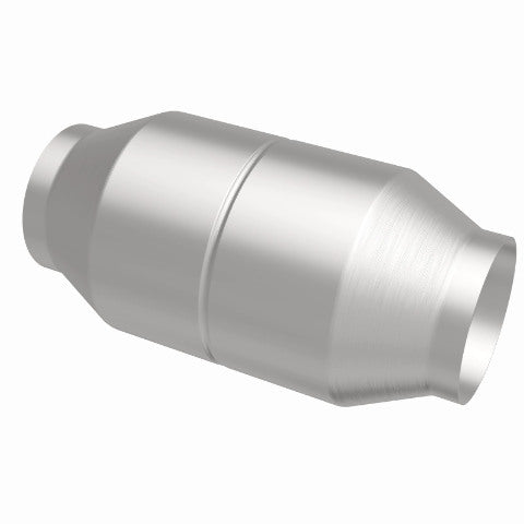 MagnaFlow universal catalytic converter 5 inch inlet/outlet stainless steel CARB compliant OBDII 60112
