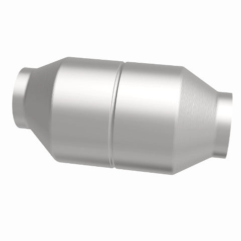 MagnaFlow universal catalytic converter 3.5 inch inlet/outlet stainless steel CARB compliant OBDII 60120