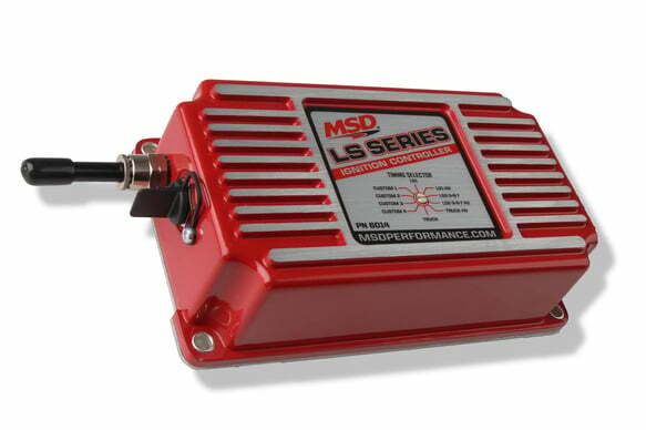 MSD ignition control box for 2005-2006 Chevy Corvette red small block ls 6014
