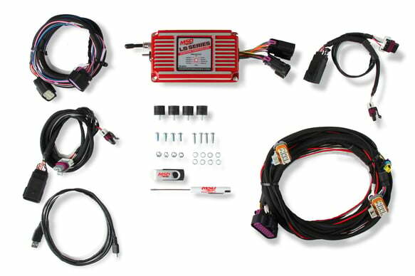 MSD ignition control box for 2005-2006 Chevy Corvette red small block ls 6014