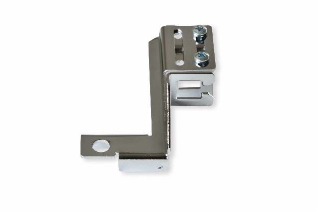 Mr. Gasket throttle and transmission kickdown cable bracket chrome carburetor steel 6039
