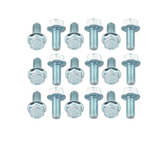 Mr. Gasket oil pan bolts 6086MRG Chevy zinc steel 2493