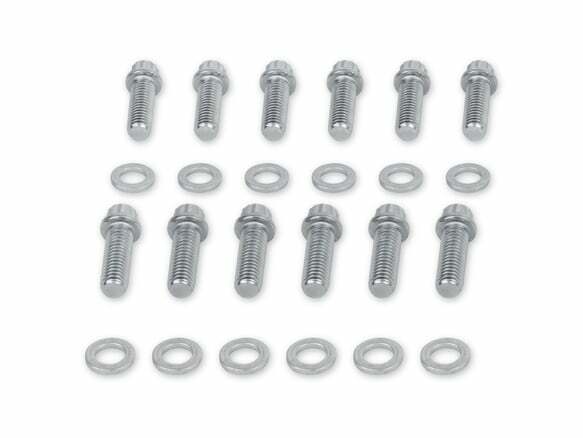 Mr. Gasket intake manifold bolt set Chevy zinc 6091