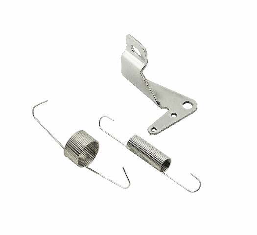 Mr. Gasket carburetor throttle cable bracket 6092MRG fits Holley carburetors stainless steel