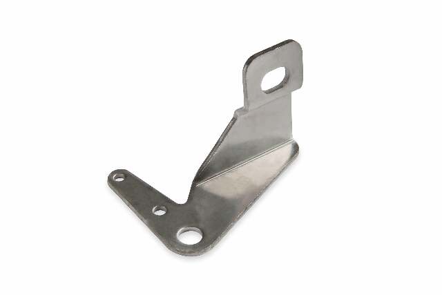 Mr. Gasket carburetor throttle cable bracket 6092MRG fits Holley carburetors stainless steel