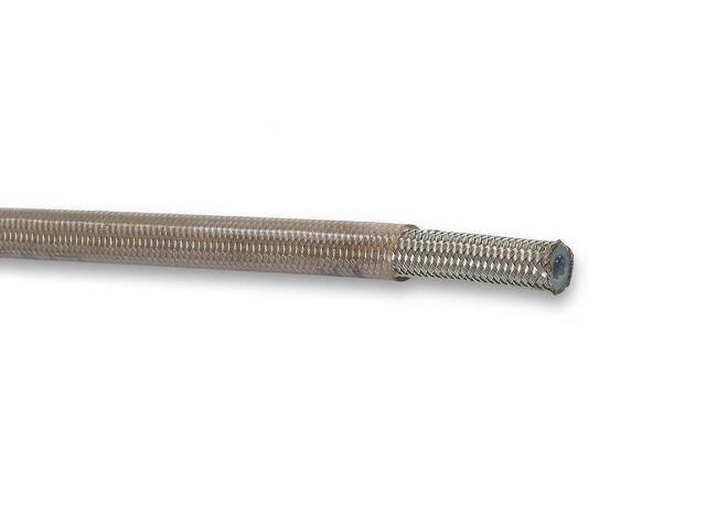 Speed-Flex Hose Size -3 Clear PVC Coated - 10 FT - 6100031ERL AN fitting