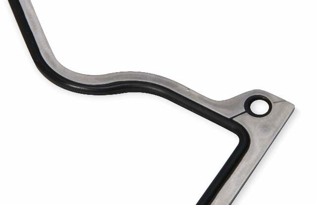 Mr. Gasket valley cover gasket molded rubber with aluminum carrier LS engine Chevy 61020G