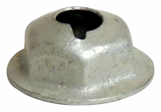 Crown License Plate Lamp Mounting Nut for 2018+ Jeep JL Wrangler - 6102244AA