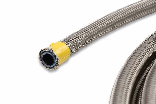Speed-Flex Hose Size -6 Stainless Steel Braid - 20 FT - 620006ERL AN fitting