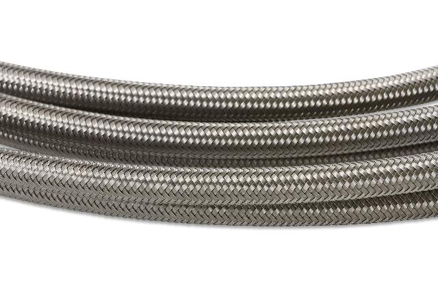 Speed-Flex Hose Size -6 Stainless Steel Braid - 20 FT - 620006ERL AN fitting
