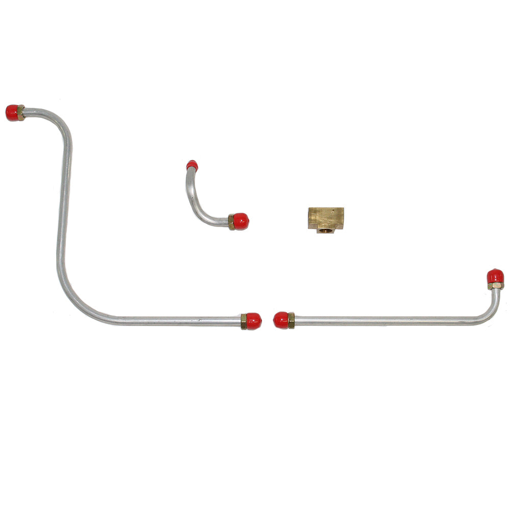 Replacement Line for 63 Pontiac Catalina, Bonneville S.D. 2X4 Pump-Carb Set; Aluminum