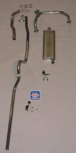Convertible 8 cyl. Single Exhaust System 63004 Shafer's Classic Reproductions