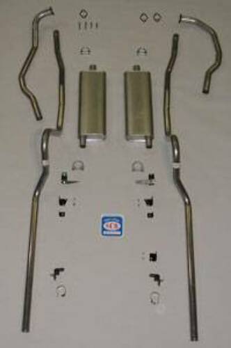 Convertible 8 cyl. All Dual Exhaust System 63007 Shafer's Classic Reproductions