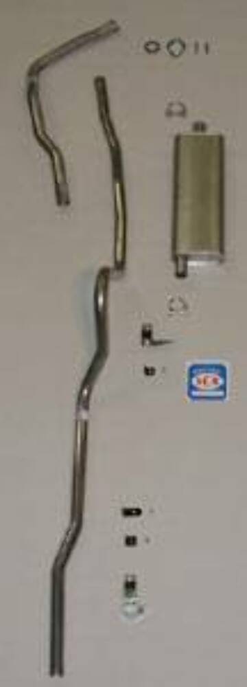 Fits 1956 Chevrolet Full Size Convertible 6 cyl. Exhaust System 63010
