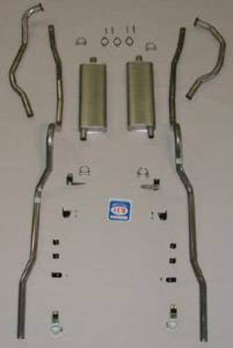 Exhaust System 63015 fits 1956 Chevy Full Size Shafer's Classic Reproductions