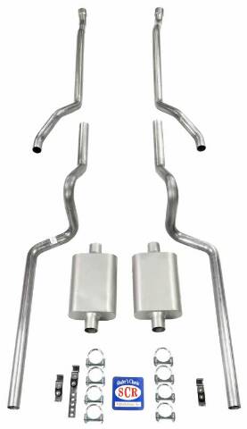 C10 Truck Exhaust System 63408 fits 1963-1966 Chevy C10 Truck small block C10-TRUCK Shafer's Classic Reproductions
