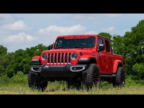 Fits Jeep Gladiator JT 4WD (2020-2023) 2.5 Inch Leveling Kit; Spacers; V2; 63470