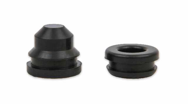 Mr. Gasket valve cover grommet and plug kit black rubber 6376