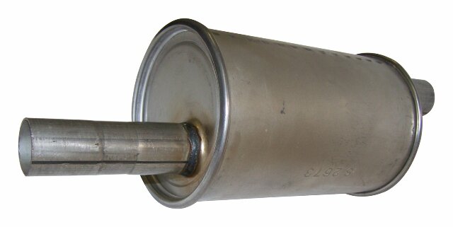 Jeep Vintage - Metal Silver Muffler - 641878