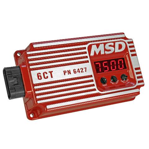 MSD ignition control box red aluminum 6427