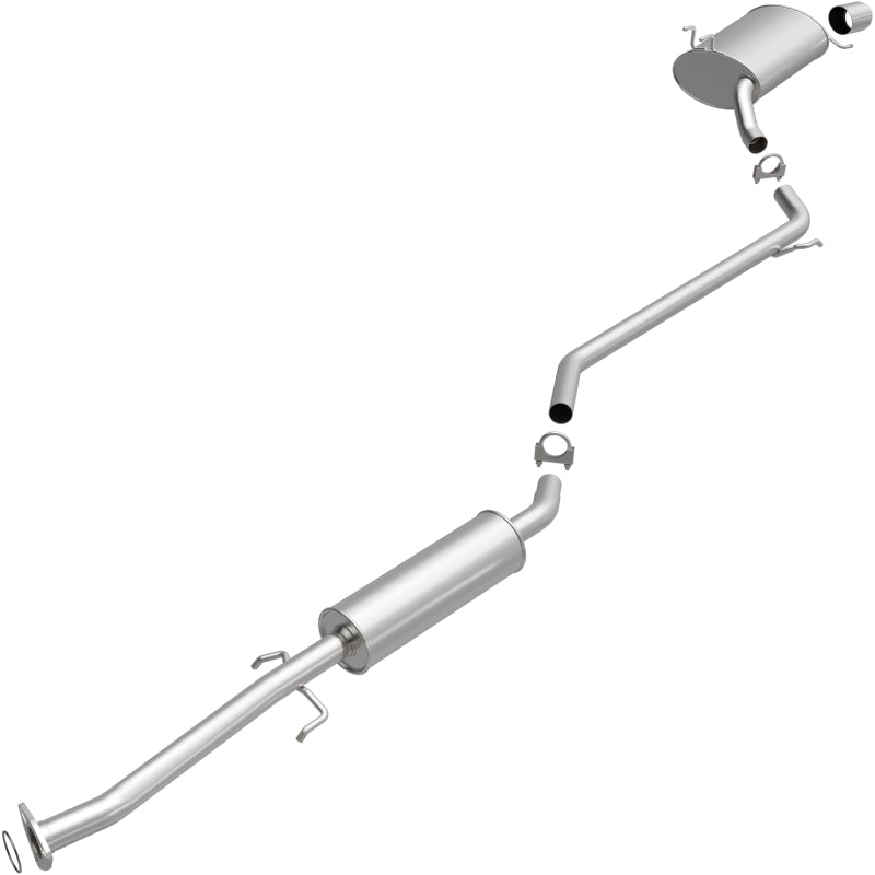 Fits 2008-2012 Honda Accord 2.4L Direct-Fit Replacement Exhaust System 106-0572 aluminized steel