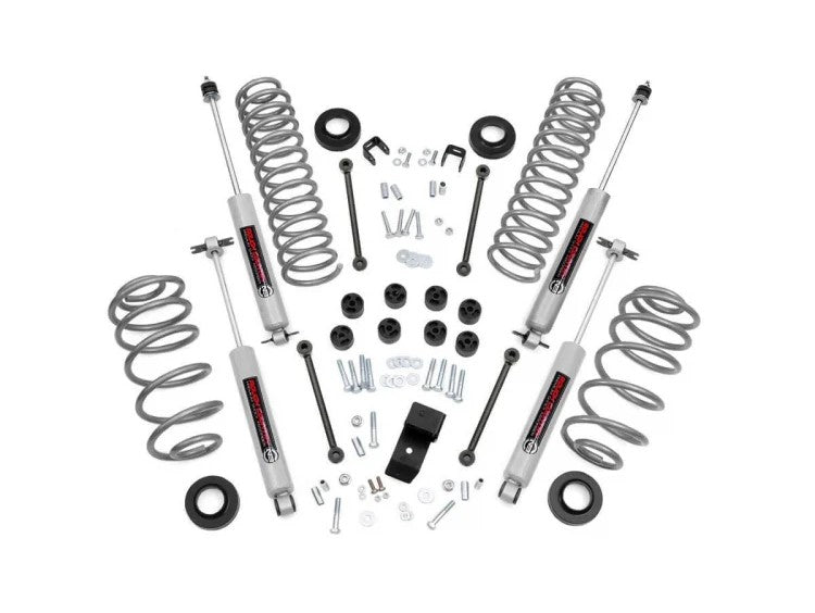 Lift kit for Jeep Wrangler TJ by Rough Country