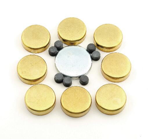 Mr. Gasket brass freeze plug kit Chevy 6482
