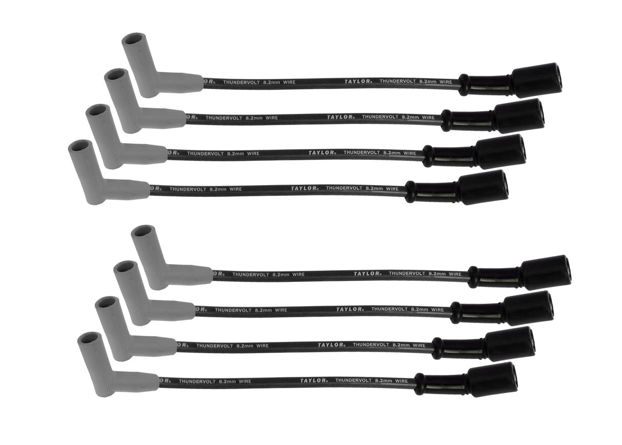 Spark Plug Wire Set Universal 8.2mm Silicone Thundervolt 135? 40 ohm/ft 86045