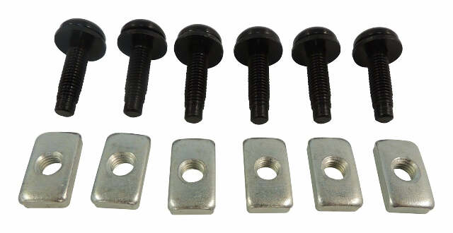 Metal Black hard top assembly Hardware Kit - 6506825K6
