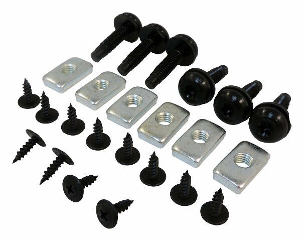 Crown Automotive - Metal Black Hard Top Hardware Kit - 6506825MK