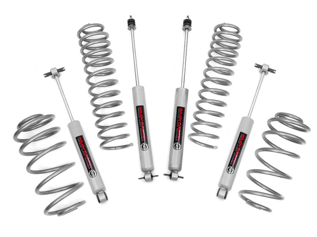 Lift kit for Jeep Wrangler TJ by Rough Country
