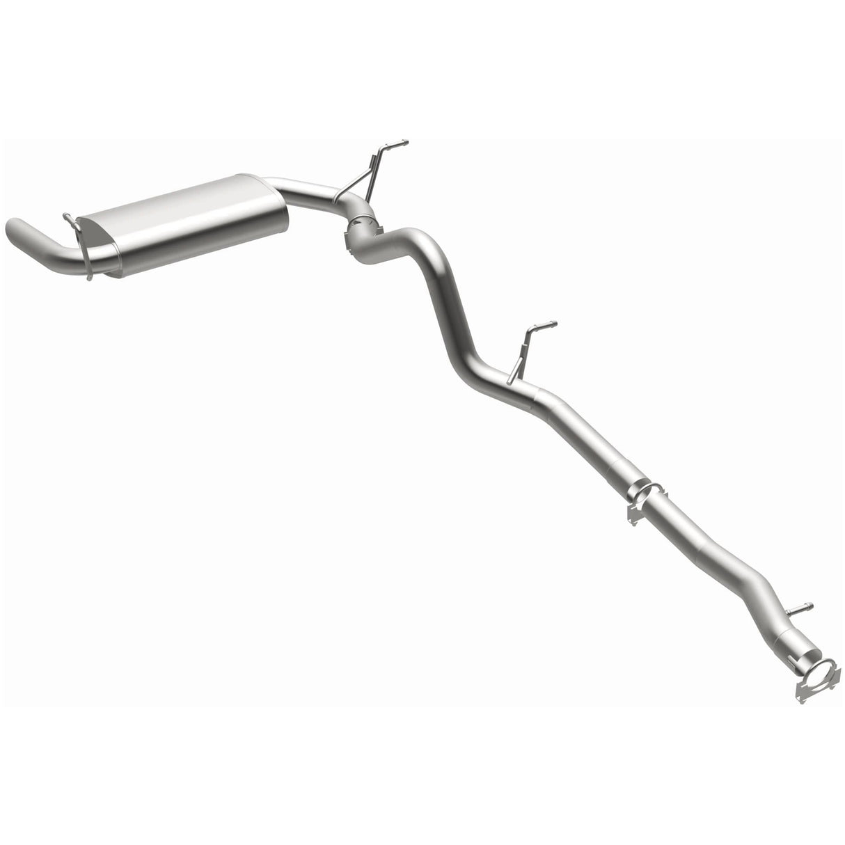 Fits 2012-2018 Jeep Direct-Fit Replacement Exhaust System aluminized steel