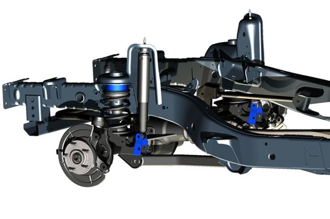 Lift kit for 2007-2018 Jeep Wrangler JK by Rough Country